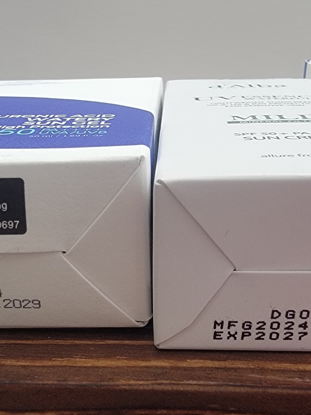 NIB 4x Korean Sunscreen Bundle SPF 50+ PA++++ (Round Lab, Isntree, d'Alba,Scinic - Picture 2 of 4